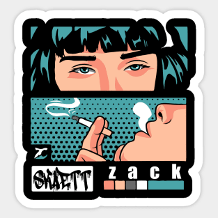 Zack Skaett Girl Power Sticker